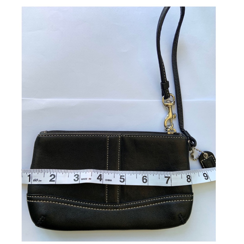 Coach Leather Wristlet - Picture 4 of 5